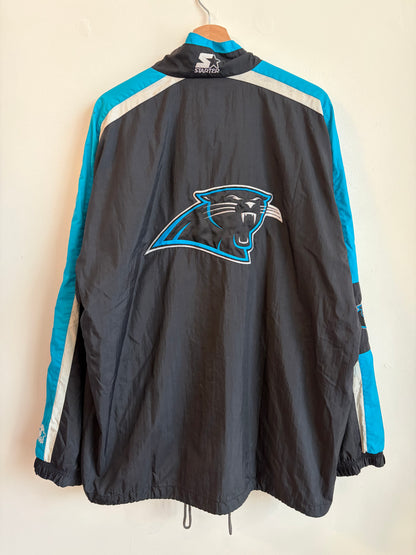 90s Carolina Panthers Starter Embroidered Windbreaker (XL)