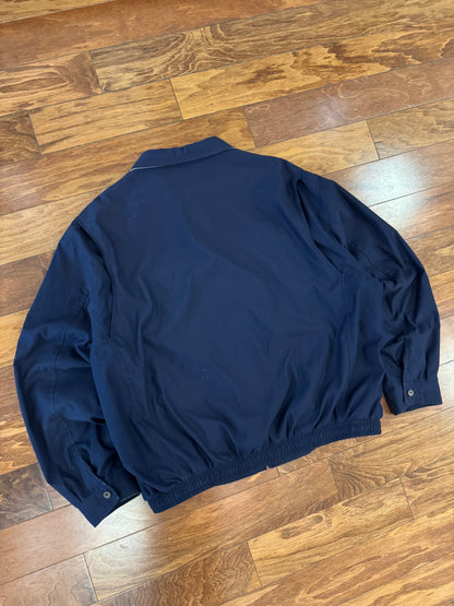 90s Polo Ralph Lauren Navy Lined Essential Jacket (XXL)