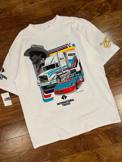 90s Richard Petty International Trucks Nascar Racing Tee (XL)