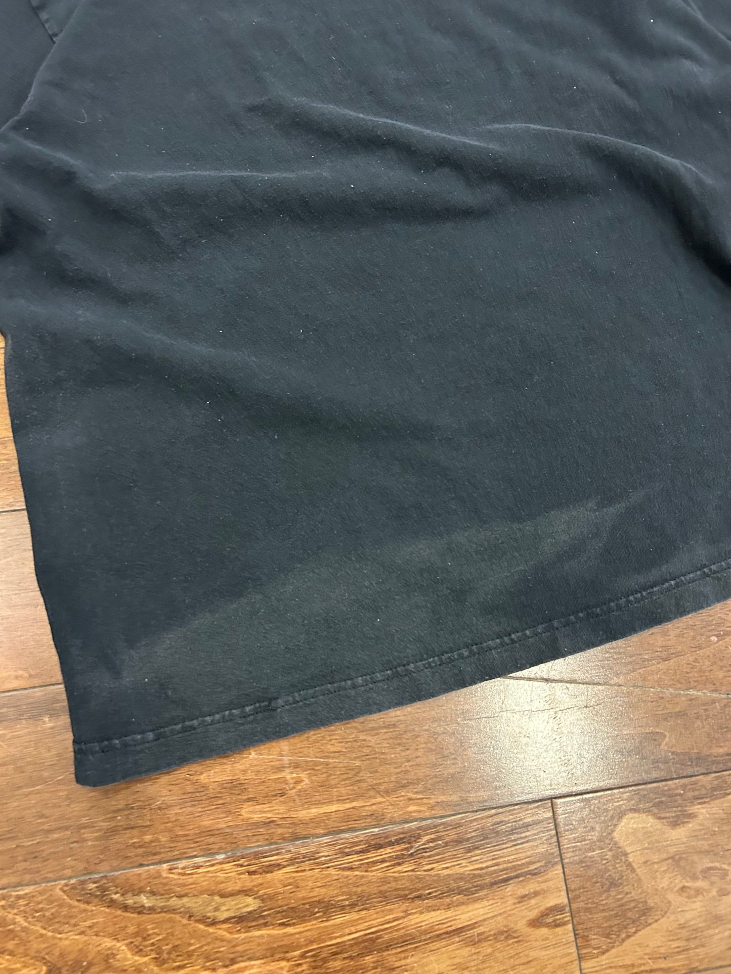 00s Carolina Panthers Faded Black Long Sleeve Shirt (XL)