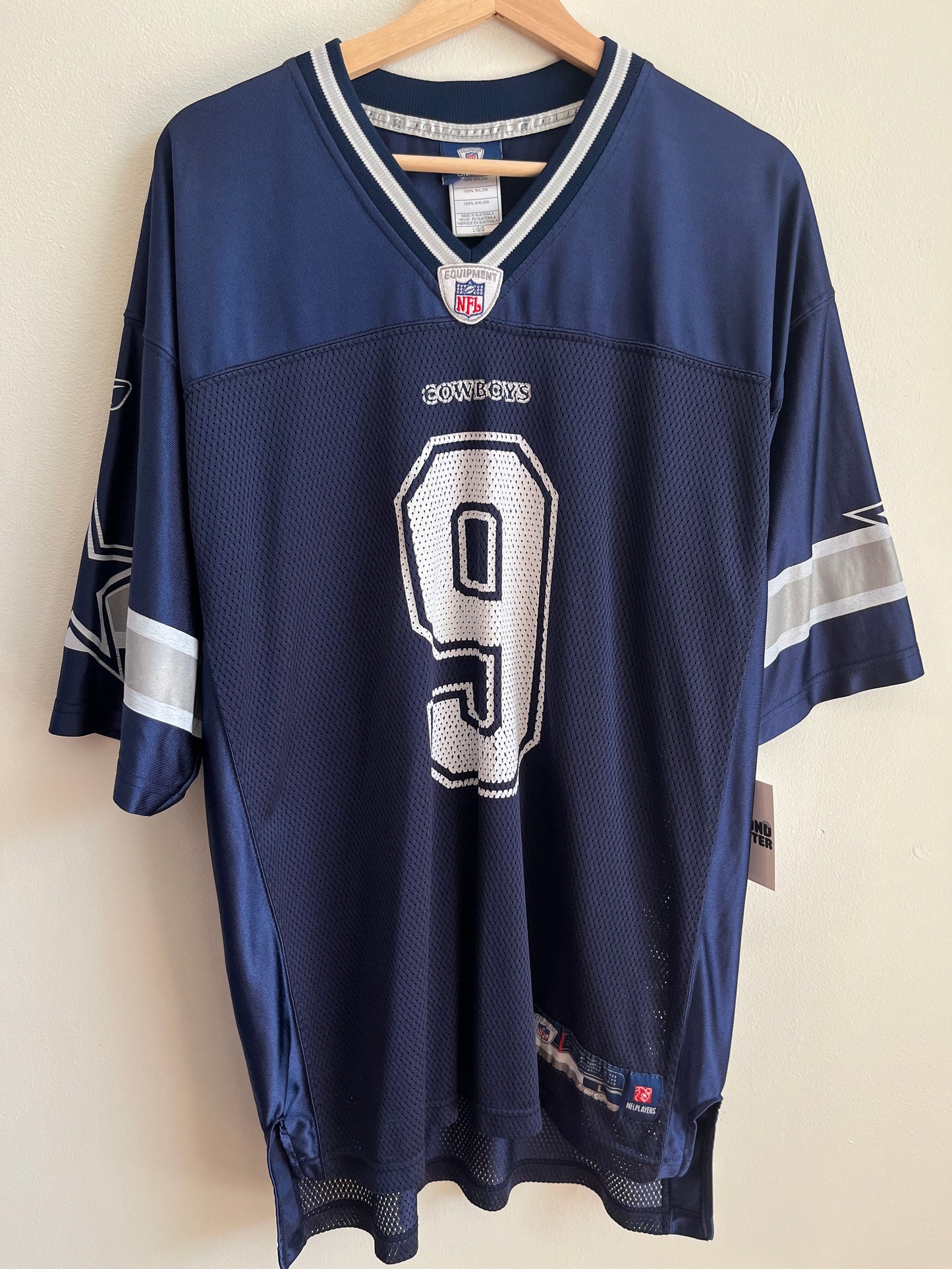 00s Dallas Cowboys Tony Romo Reebok Jersey (L)