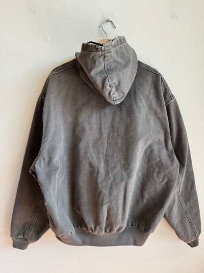 00s Carhartt Cement Distressed Paint Splatter Jacket (XL)