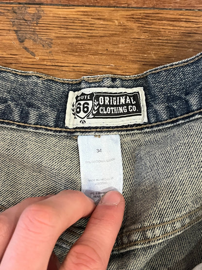00s Route 66 Baggy Shorts (34)