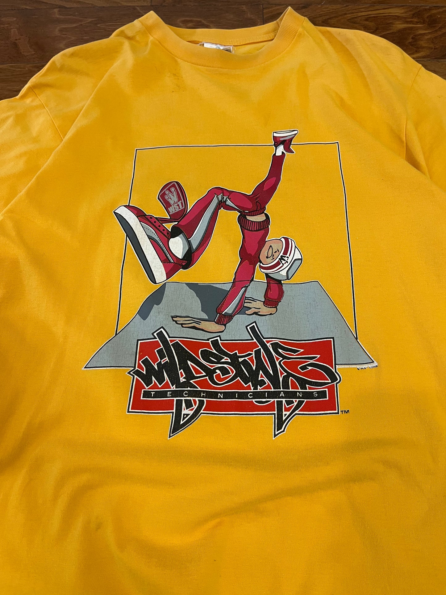 1998 Wild Style Hip Hop Skate Vintage Tee (L)