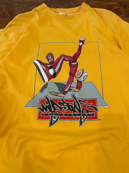 1998 Wild Style Hip Hop Skate Vintage Tee (L)