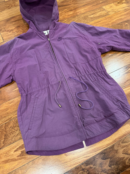 90s Nike Purple Parka Vintage Faded Jacket (S)