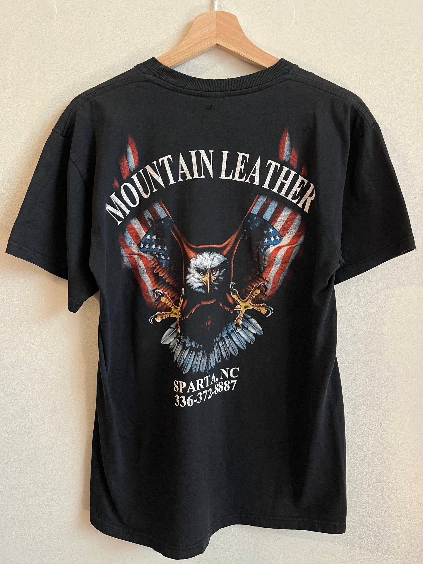00s USA Freedom Forever Biker Tee (M)