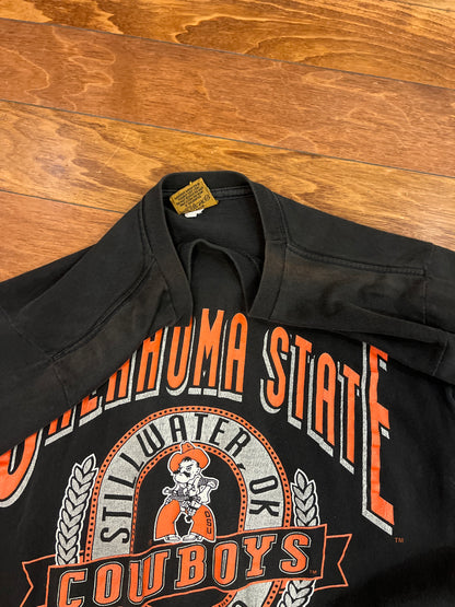 90s Oklahoma State Cowboys Vintage Nutmeg Tee (M)