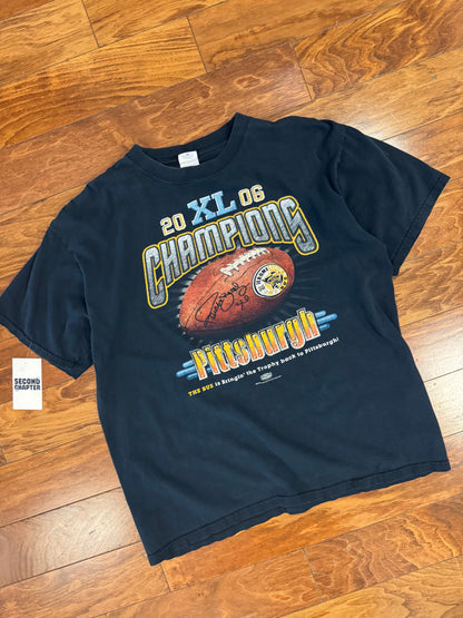 2006 Pittsburgh Steelers Superbowl Champions Tee (L)