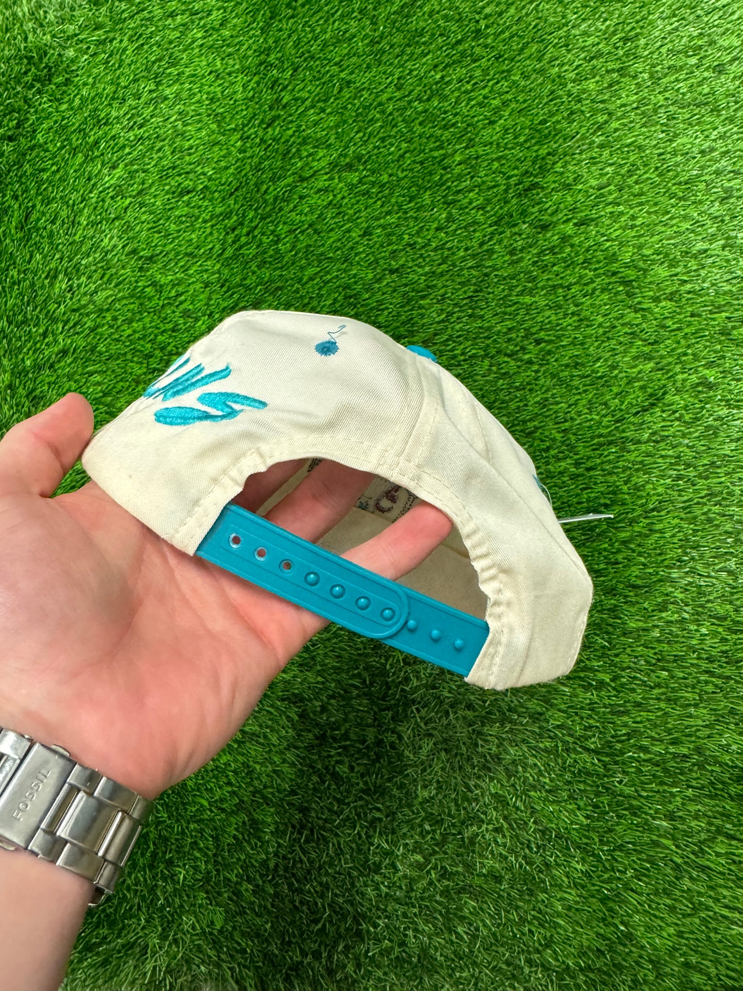90s Florida Marlins Taz Looney Tunes Vintage Youth Snapback Hat (Youth OS)