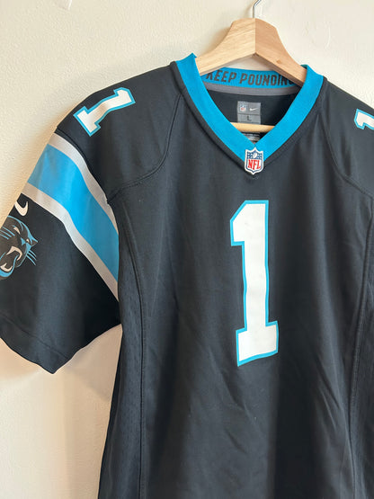 2015 Carolina Panthers Cam Newton Nike Jersey (Youth L)