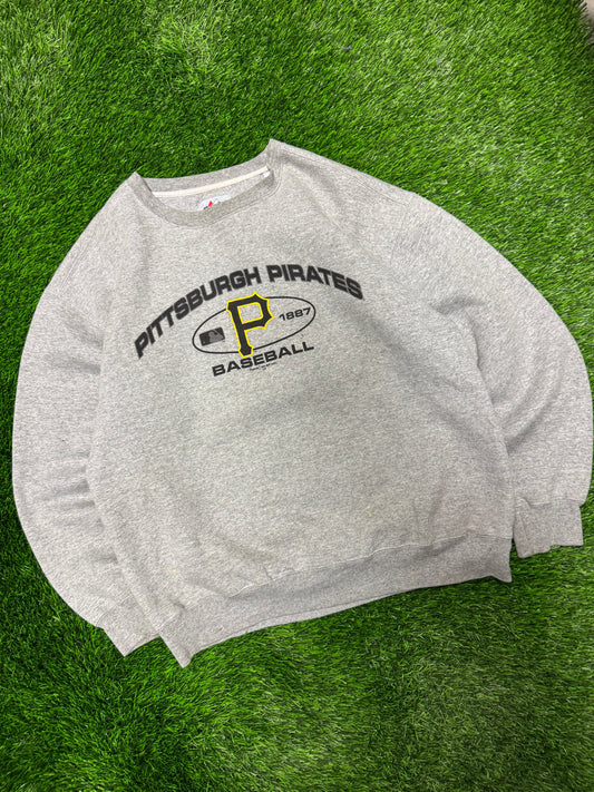 2001 Pittsburgh Pirates Vintage MLB Baseball Crewneck (XL)