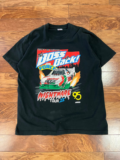 1995 John Force NHRA Racing Tee (XL)