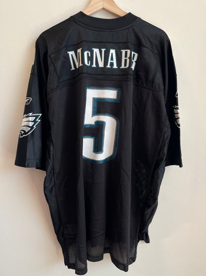 00s Philadelphia Eagles Donovan McNabb Black Jersey (XL)