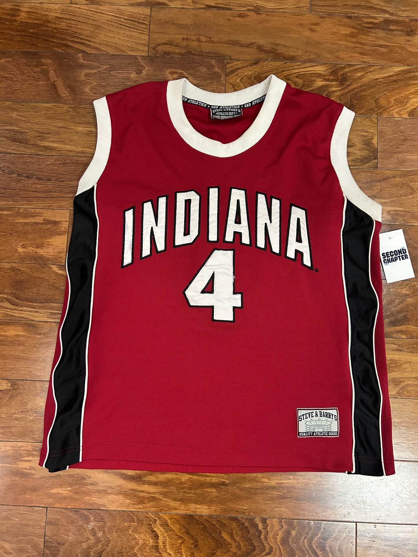 00s Indiana University Steve & Barry's Basketball Jersey (L)