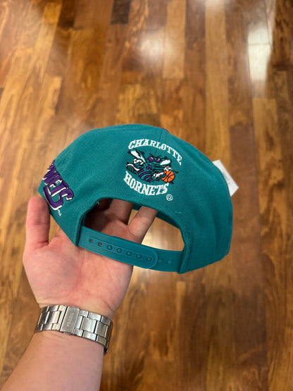 90s Charlotte Hornets Big Spell Out Hat (OS)