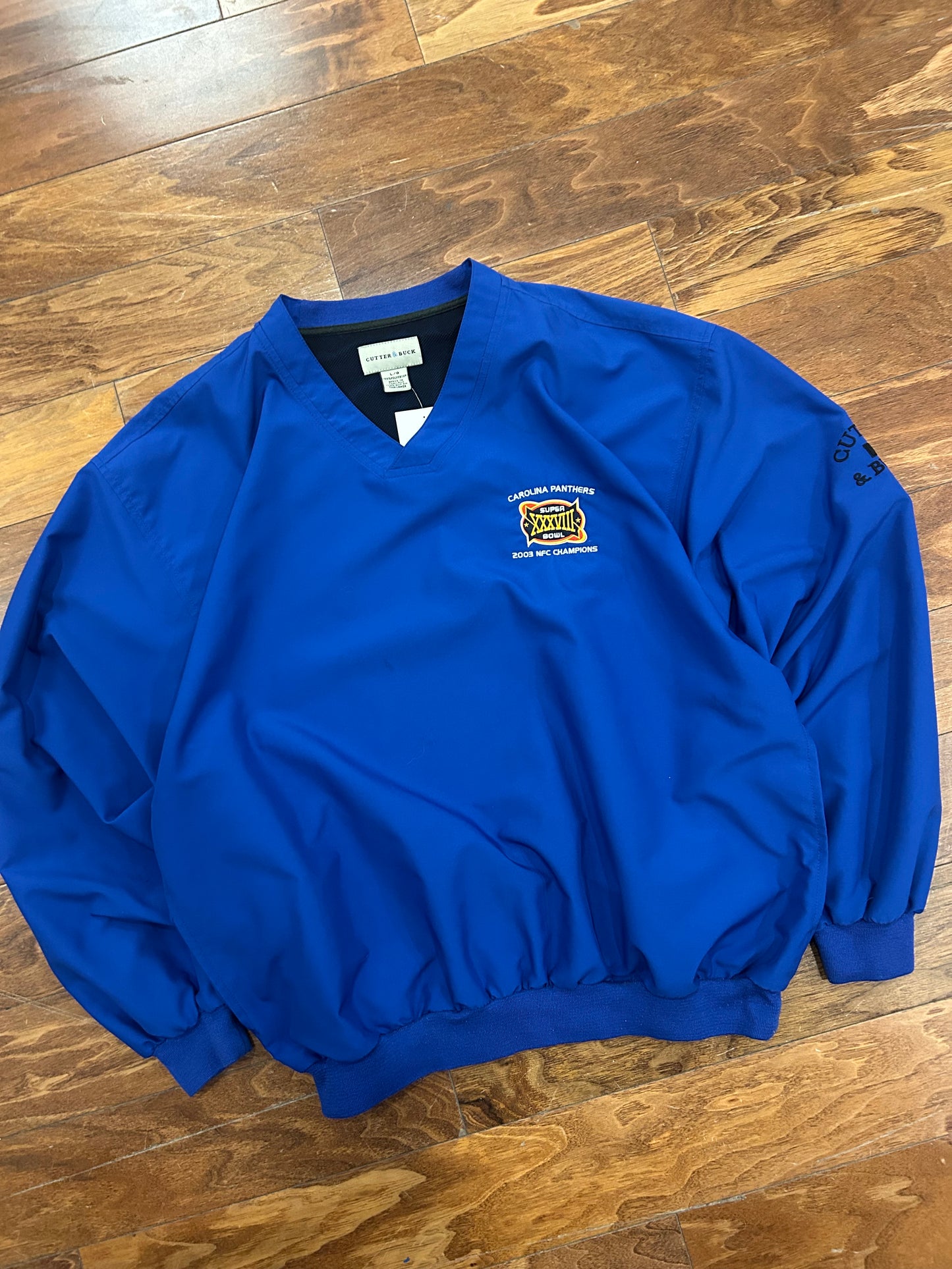 2003 Carolina Panthers Super Bowl Windbreaker (L)