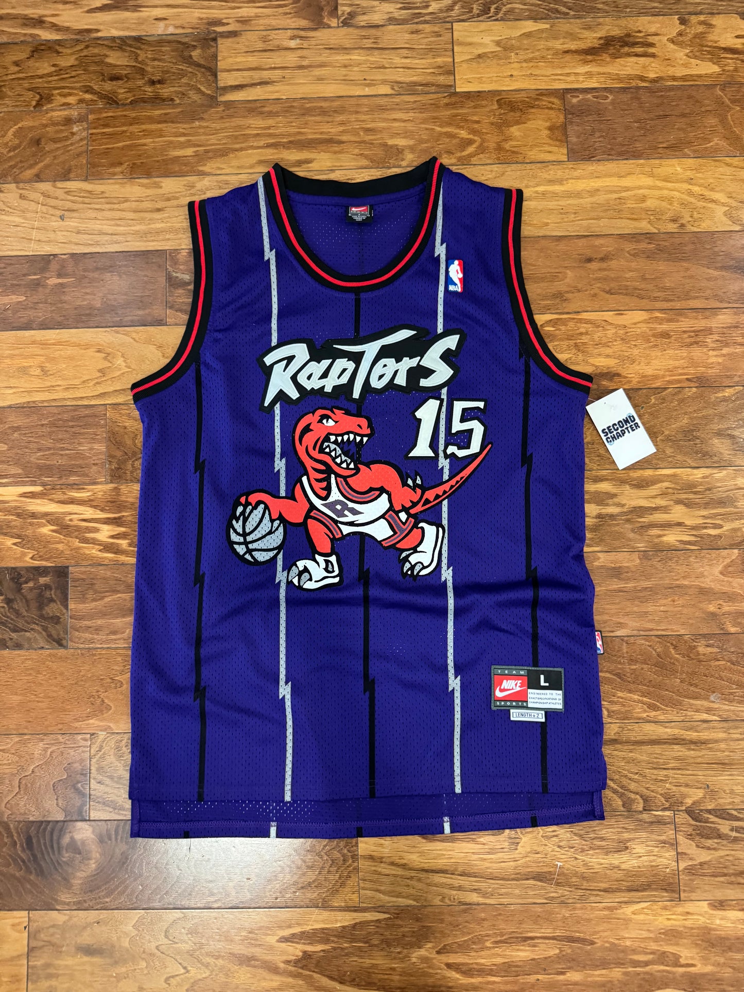 00s Vince Carter Toronto Raptors Nike Jersey (L)