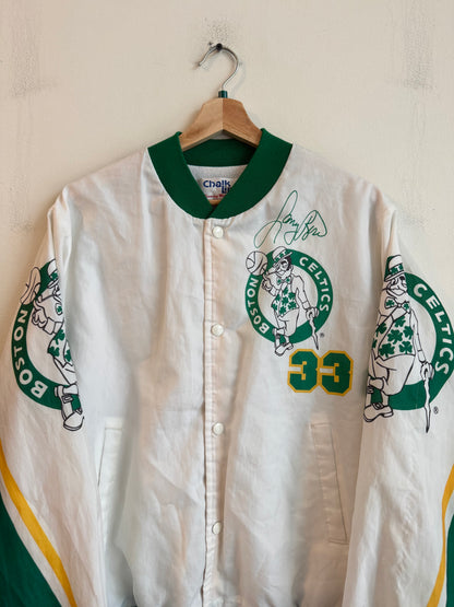 90s Larry Bird Boston Celtics Vintage Fanimation Jacket (M)