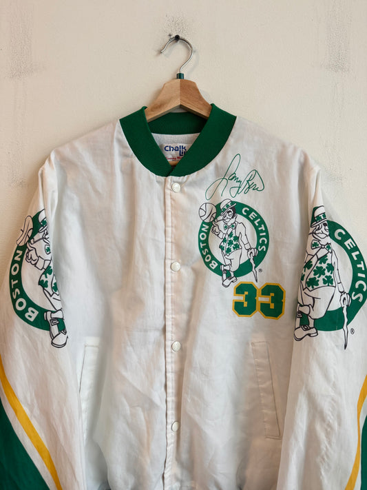 90s Larry Bird Boston Celtics Vintage Fanimation Jacket (M)