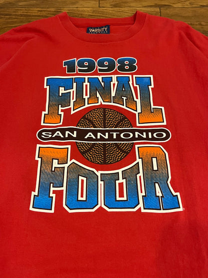 1998 San Antonio Final Four NCAA College Basketball Vintage Tee (XXL)