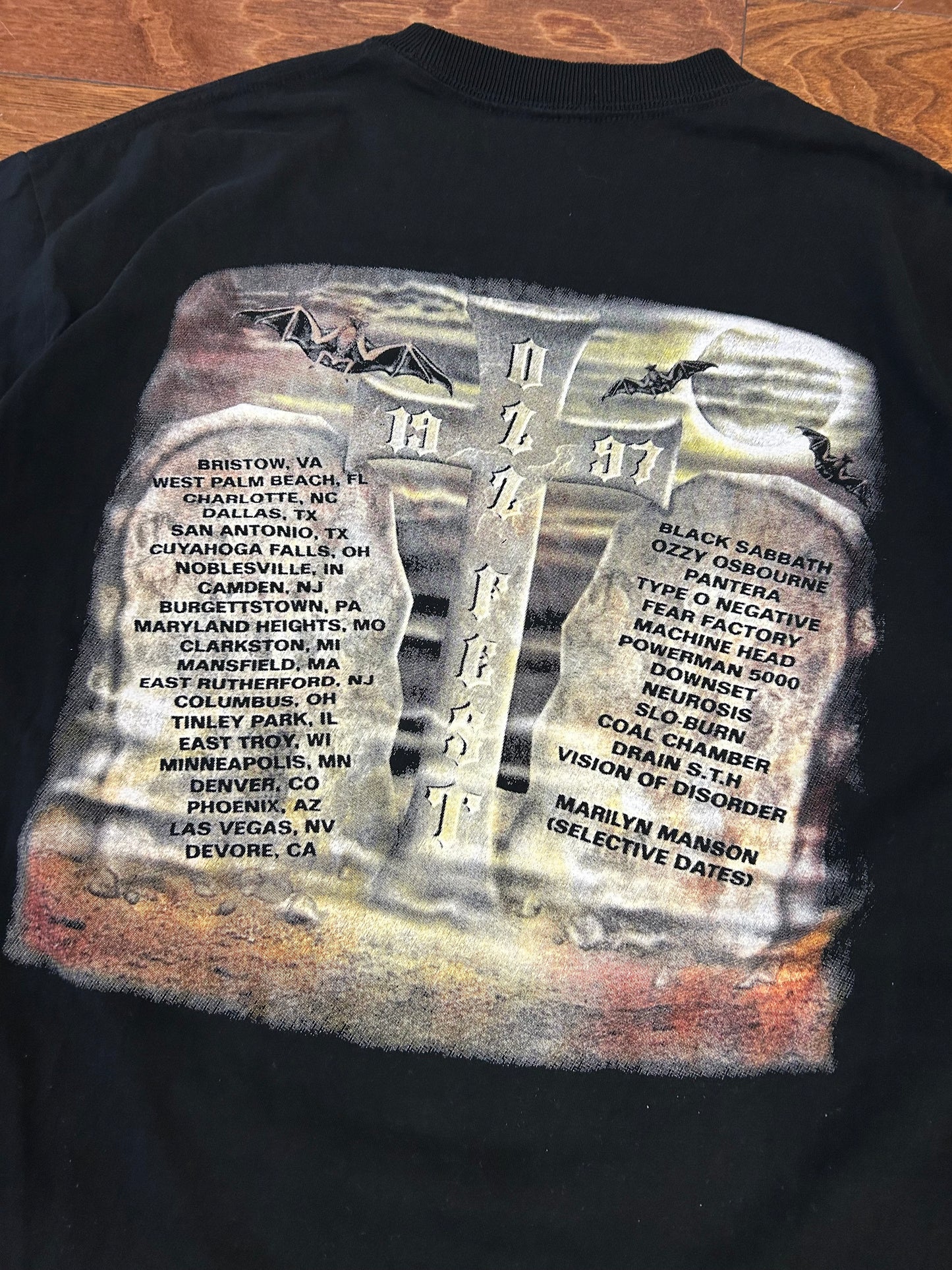1997 Ozz Fest "Ozzy Osbourne" Music Tour Tee (XL)