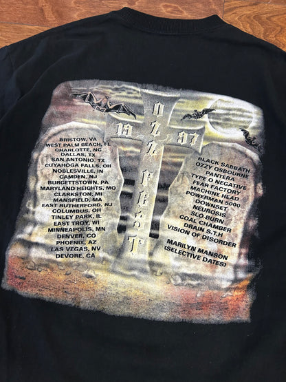 1997 Ozz Fest "Ozzy Osbourne" Music Tour Tee (XL)