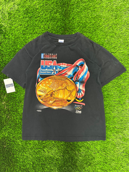 1992 USA Basketball Barcelona Olympics Vintage Tee (L)