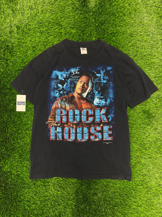 2000 The Rock House WWF Vintage World Wrestling Federation Grail Tee (L)