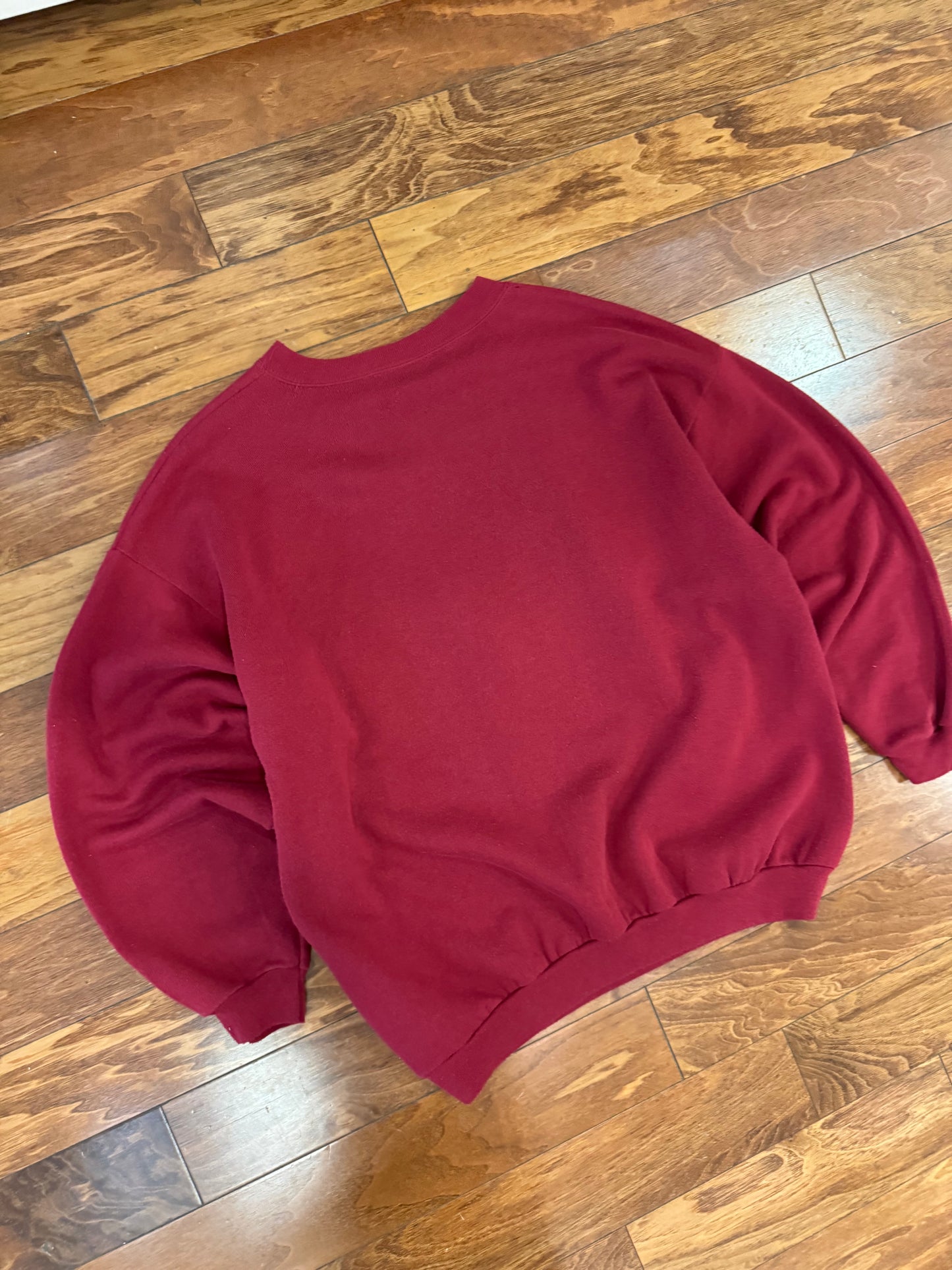 1995 Washington Redskins Vintage Spell Out Crewneck (XXL)
