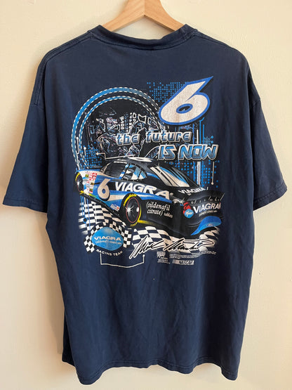 00s Mark Martin Viagra Graphic Nascar Tee (XL)
