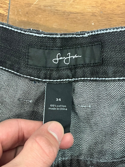 00s Sean John Baggy Black Jeans (36x34)