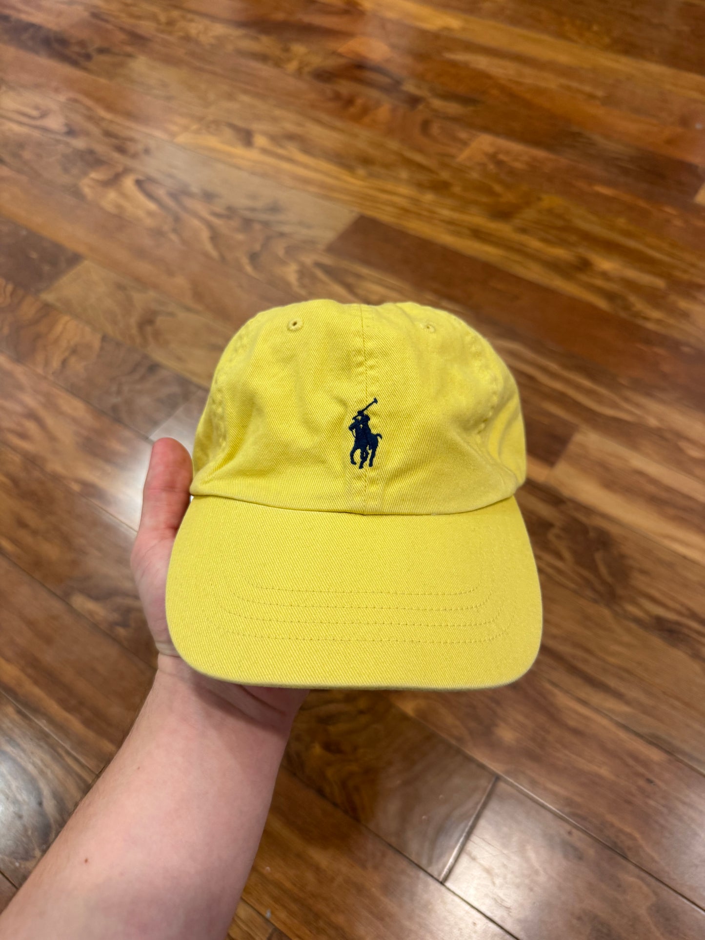 00s Polo Ralph Lauren Yellow Essential Hat (OS)