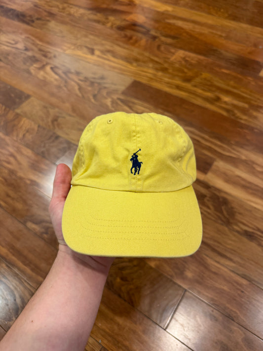 00s Polo Ralph Lauren Yellow Essential Hat (OS)