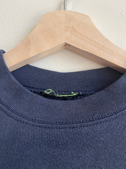 90s Duke Blue Devils Big Spell Out Faded Crewneck (M)