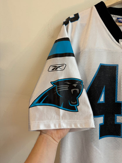 00s Carolina Panthers Stephen Davis Reebok Away Jersey (L)