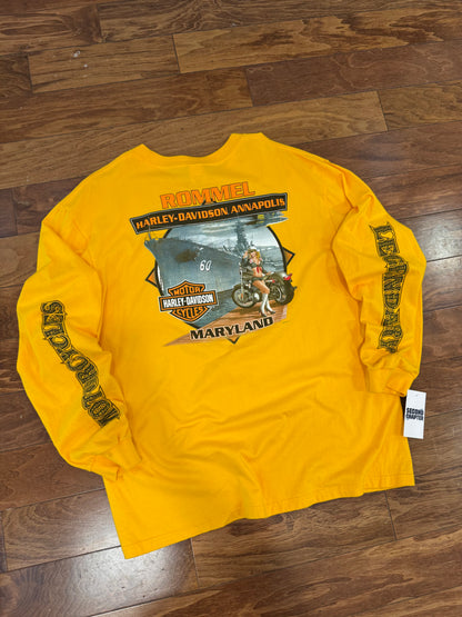 2011 Harley Davidson Maryland Graphic Long Sleeve (XL)