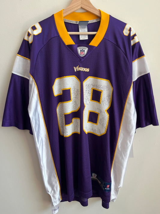 2011 Minnesota Vikings Adrian Peterson Reebok NFL Jersey (XL)