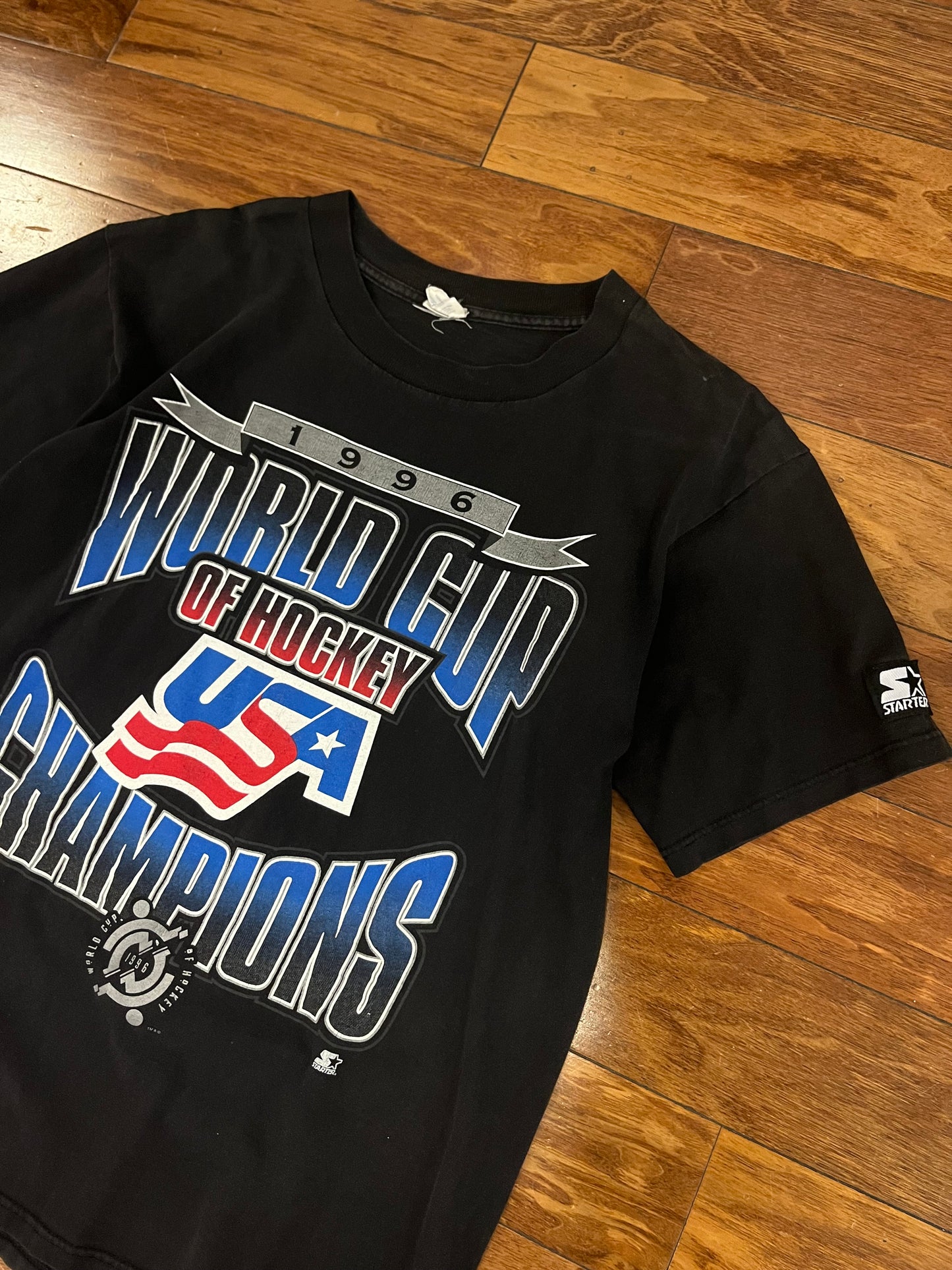 1996 World Cup of Hockey Vintage USA Starter Tee (M)