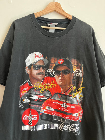 1996 Nascar Dale & Dale Jr Coke Tee (XL)