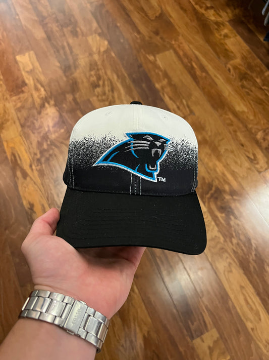 90s Carolina Panthers Splatter Logo Hat (OS)