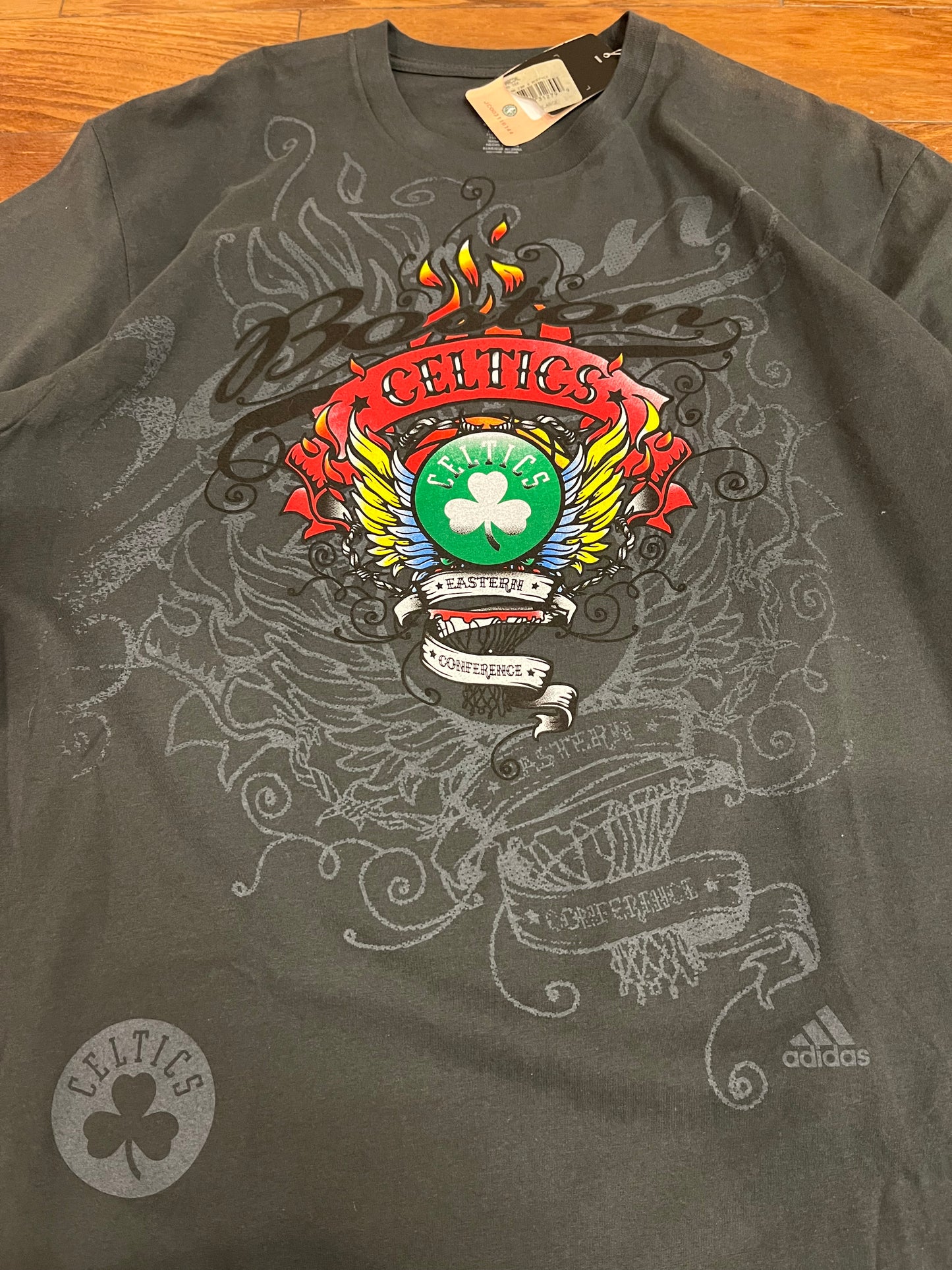 2010 Boston Celtics Tribal Graphic Tee (L)