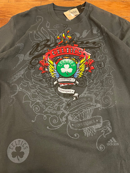 2010 Boston Celtics Tribal Graphic Tee (L)