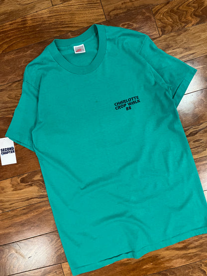 1988 Charlotte Crop Walk Vintage Nike Tee (M)