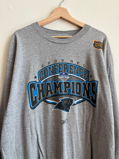 2003 Carolina Panthers NFC Champs Essential Long-Sleeve Shirt (XL)