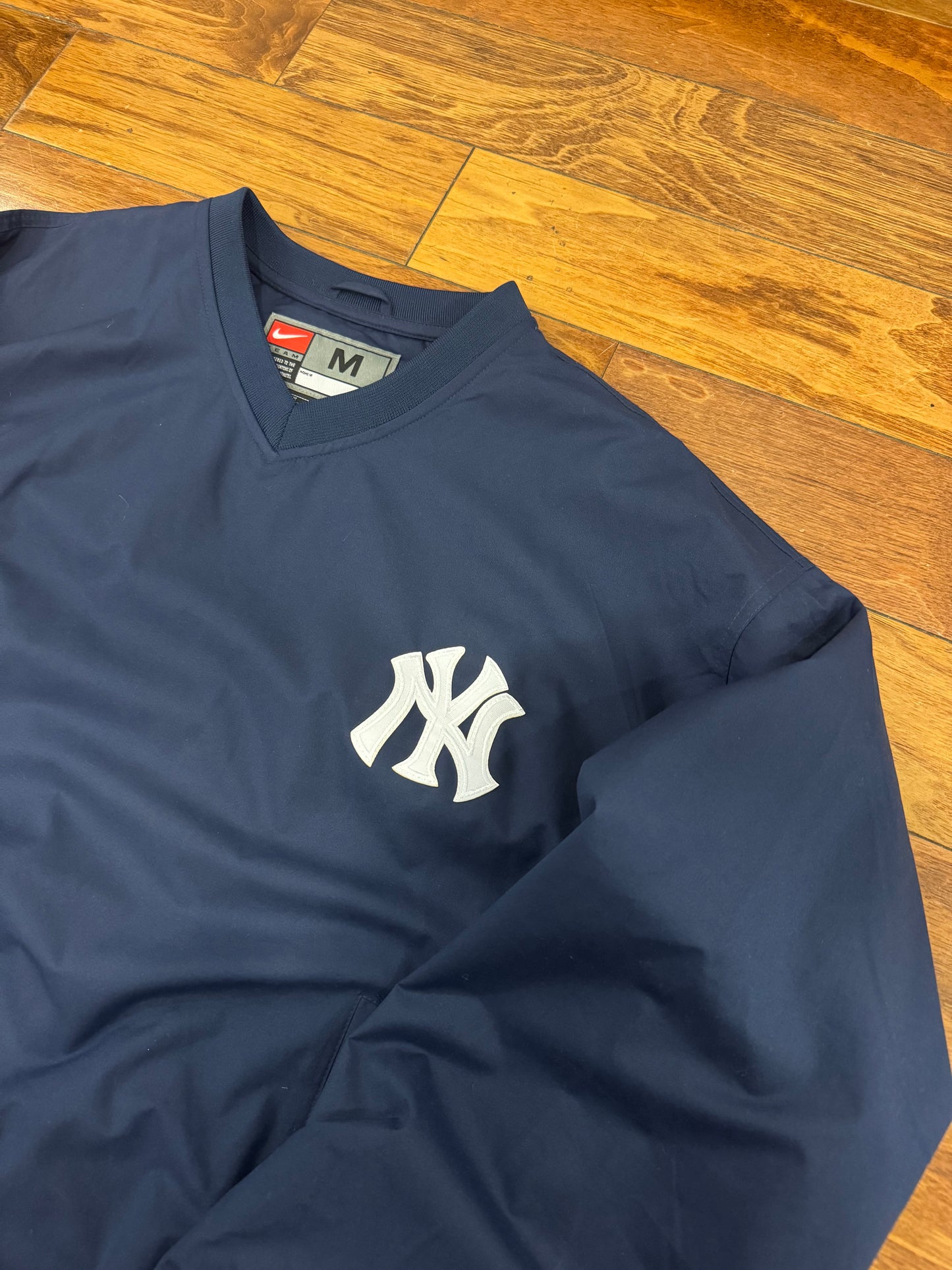 00s New York Yankees Patched Nike Windbreaker (M)
