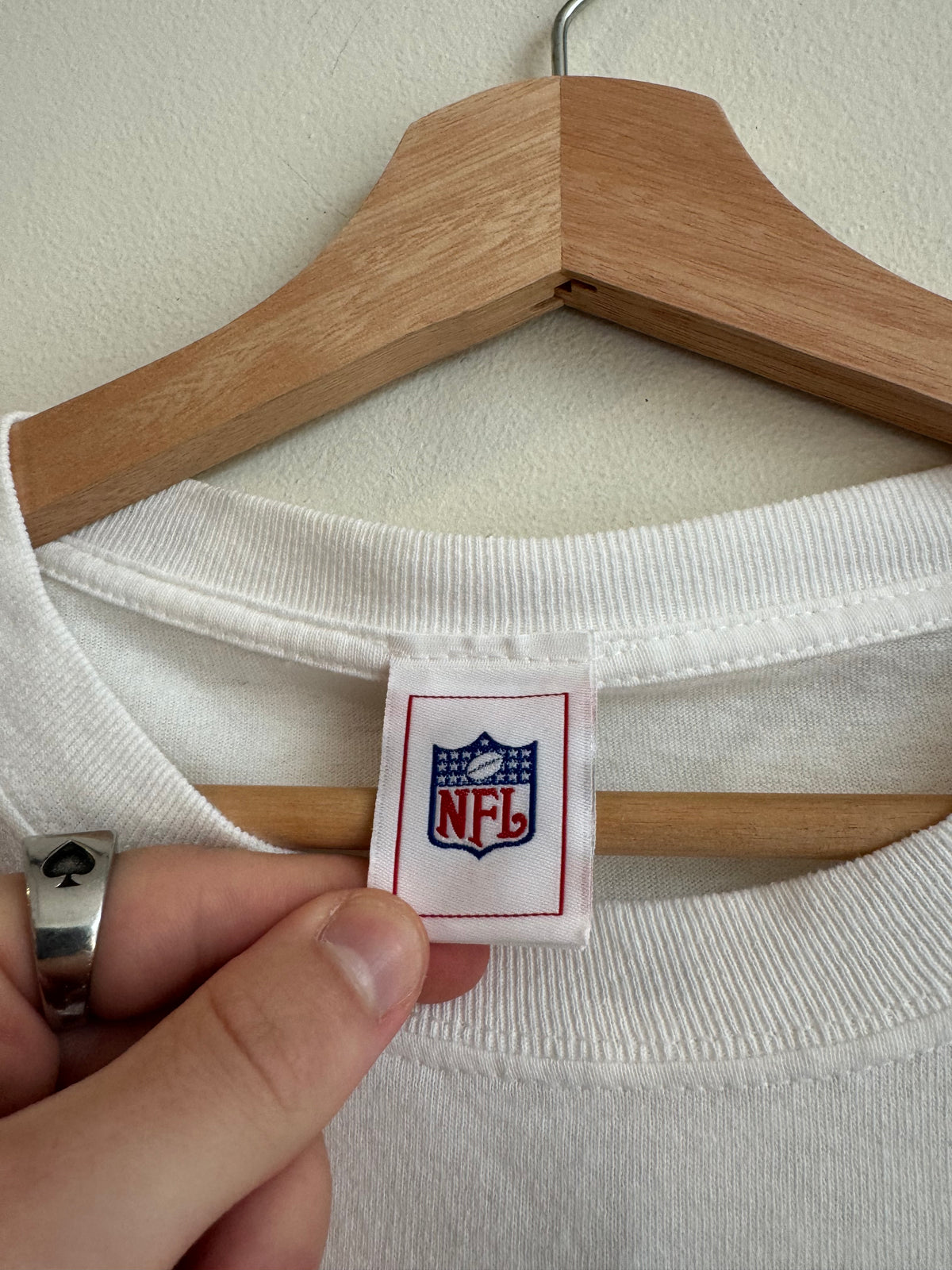 00s Buffalo Bills White Anvil Tee (XL)