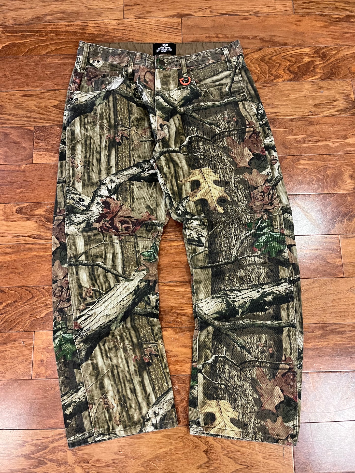 00s Camo Mossy Oak Break Up Pants (34 x 30)