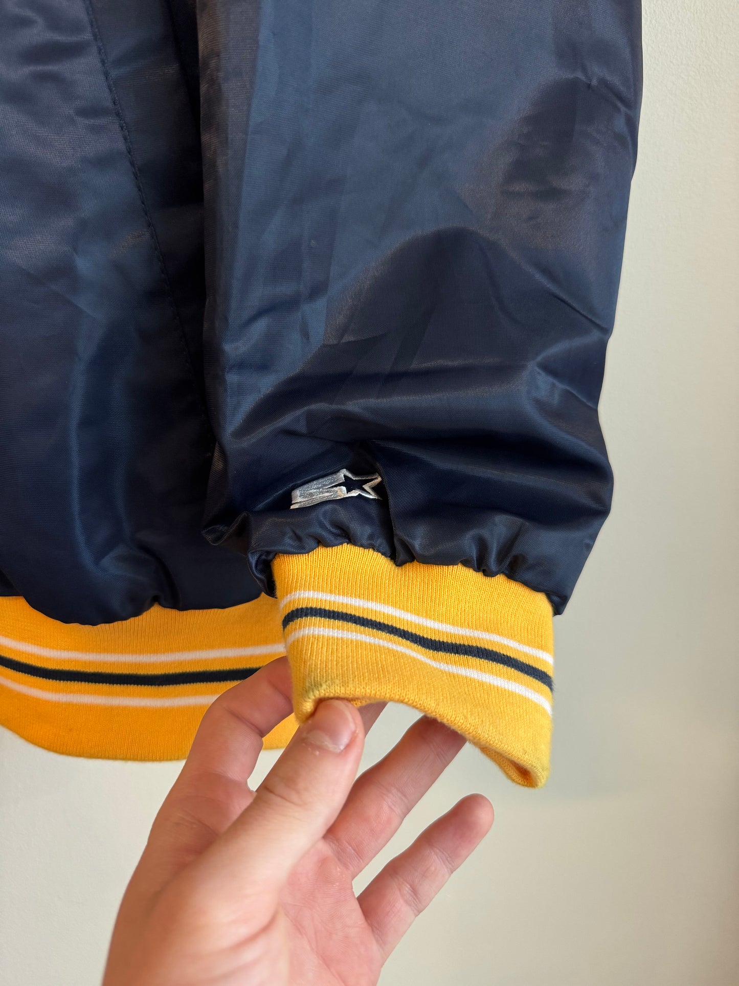 00s Nashville Predators Starter Satin Jacket (XXL)
