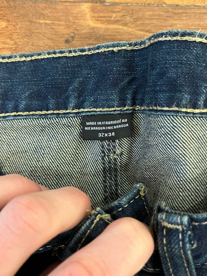 Dickies Dark Wash Jeans Carpenter Jeans (32 x 34)